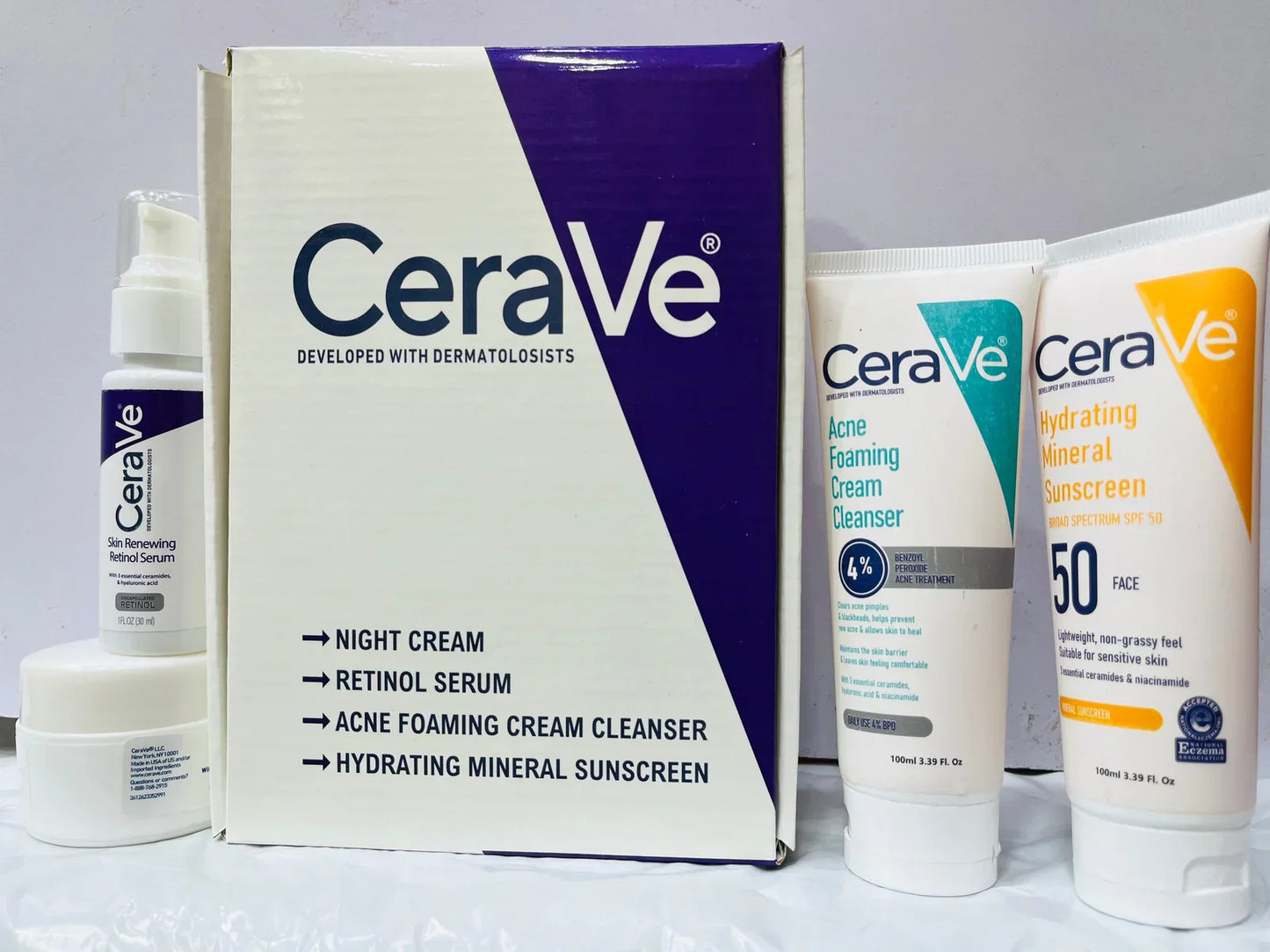 CERAVE 4 IN 1 FACIAL KIT