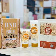BNB RICE BRIGHT N GLOW KIT