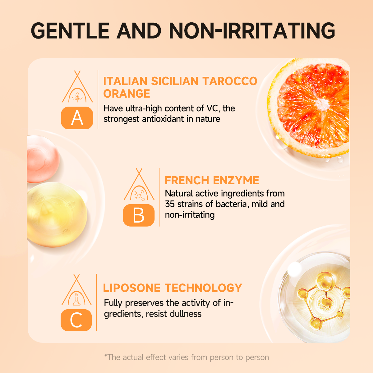 ORANGE ENZYME EXFOLIATING GEL